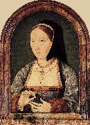 CLEVE, Joos van Portrait of Agniete van den Rijne fdg Spain oil painting reproduction